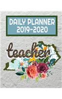 Teacher Daily Planner 2019-2020