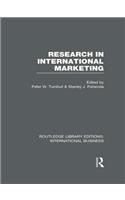 Research in International Marketing (RLE International Business)