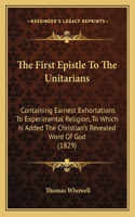 First Epistle To The Unitarians