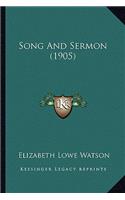 Song And Sermon (1905)