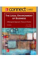Connect Access Card for Legal Environment of Business, a Managerial Approach: Theory to Practice