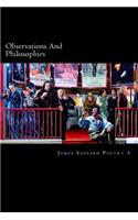 Observations and Philosophies: (English)