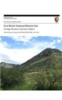 Fort Bowie National Historic Site Geologic Resources Inventory Report