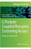 G Protein-Coupled Receptor Screening Assays