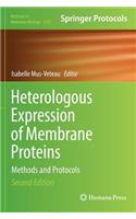 Heterologous Expression of Membrane Proteins