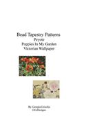Bead Tapestry Patterns Peyote Poppies In My Garden Victorian Wallpaper