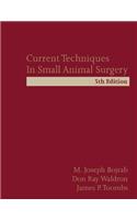 Current Techniques in Small Animal Surgery
