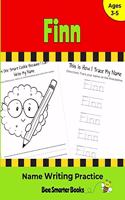 Finn Name Writing Practice: Personalized Name Writing Activities for Pre-schoolers to Kindergartners