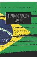 Diario di Viaggio Brasile: 6x9 Diario di viaggio I Taccuino con liste di controllo da compilare I Un regalo perfetto per il tuo viaggio in Brasile e per ogni viaggiatore