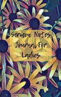 Sermon Notes Journal For Ladies