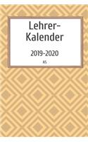 Lehrerkalender 2019 2020 A5