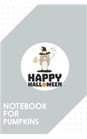 Notebook for Pumpkins