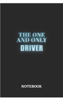 The One And Only Driver Notebook