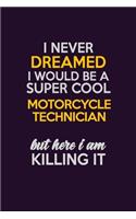 I Never Dreamed I Would Be A Super cool Motorcycle Technician But Here I Am Killing It