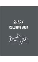 Shark Coloring Book: Coloring Toy Gifts for Kids, Toddlers or Adult Relaxation - Large Print Ocean Animals Birthday Party Favors Gifts Made in USA