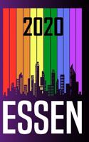 2020 Essen: Your city name on the calendar 2020 cover. The Love For My City Great Gift For Everyone Who Likes This Place. Notebook and Planner 2020