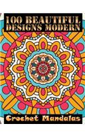 100 Beautiful Designs Modern Crochet Mandalas