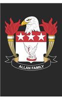 Allan: Allan Coat of Arms and Family Crest Notebook Journal (6 x 9 - 100 pages)