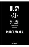 Calendar 2020 for Model Makers / Model Maker: Weekly Planner / Diary / Journal for the whole year. Space for Notes, Journal Writing, Event Planning, Quotes and Memories