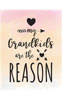 My Grandkids Are The Reason: Mothers Day Journal Notebook V1