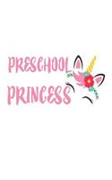 Preschool Princess: Unicorn Girls Back To School Pre-K Activity Book