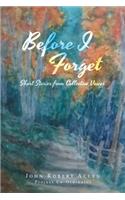 Before I Forget: Short Stories from Collective Voices