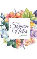 My Sermon Notes Journal