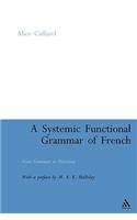 Systemic Functional Grammar of French