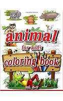 Animal for Kids Coloring Book