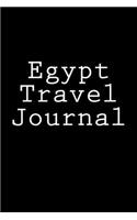 Egypt Travel Journal