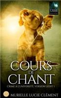 Cours de chant