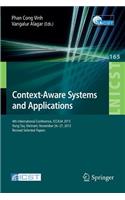 Context-Aware Systems and Applications