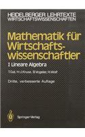 Mathematik Für Wirtschaftswissenschaftler