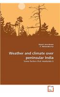 Weather and climate over peninsular India