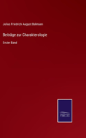 Beiträge zur Charakterologie