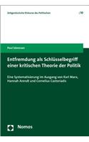 Entfremdung ALS Schlusselbegriff Einer Kritischen Theorie Der Politik