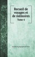 Recueil de voyages et de mémoires