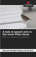 A look at speech acts in the novel Vidas Secas