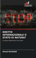 Diritto Internazionale O Stato Di Natura?