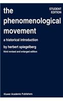 The Phenomenological Movement