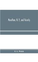Marathon, N. Y., and vicinity
