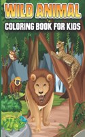 Forest Animals Coloring Book For Kids