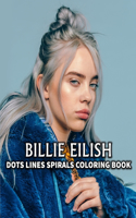 BILLIE EILISH Dots Line Spirals Coloring Book