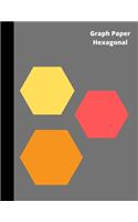 Hexagonal Graph Paper Composition Notebook