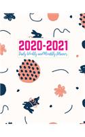 2020-2021 Daily Weekly and Monthly Planner