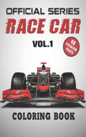 Race Car Coloring Book Vol1