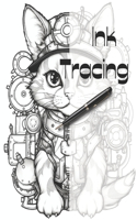Ink Tracing: Coloring Book: Trace the Lines to Reveal Adorable Steampunk Cats and Kittens(Ink Tracing)