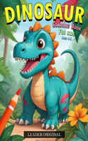 Dinosaurs Coloring Book for Kids Ages 4-8