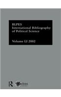 Ibss: Political Science: 2002 Vol.51