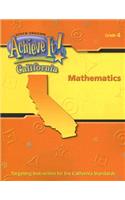 Achieve It! California Mathematics, Grade 4
